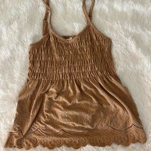 Light orange/nude stretchy tank